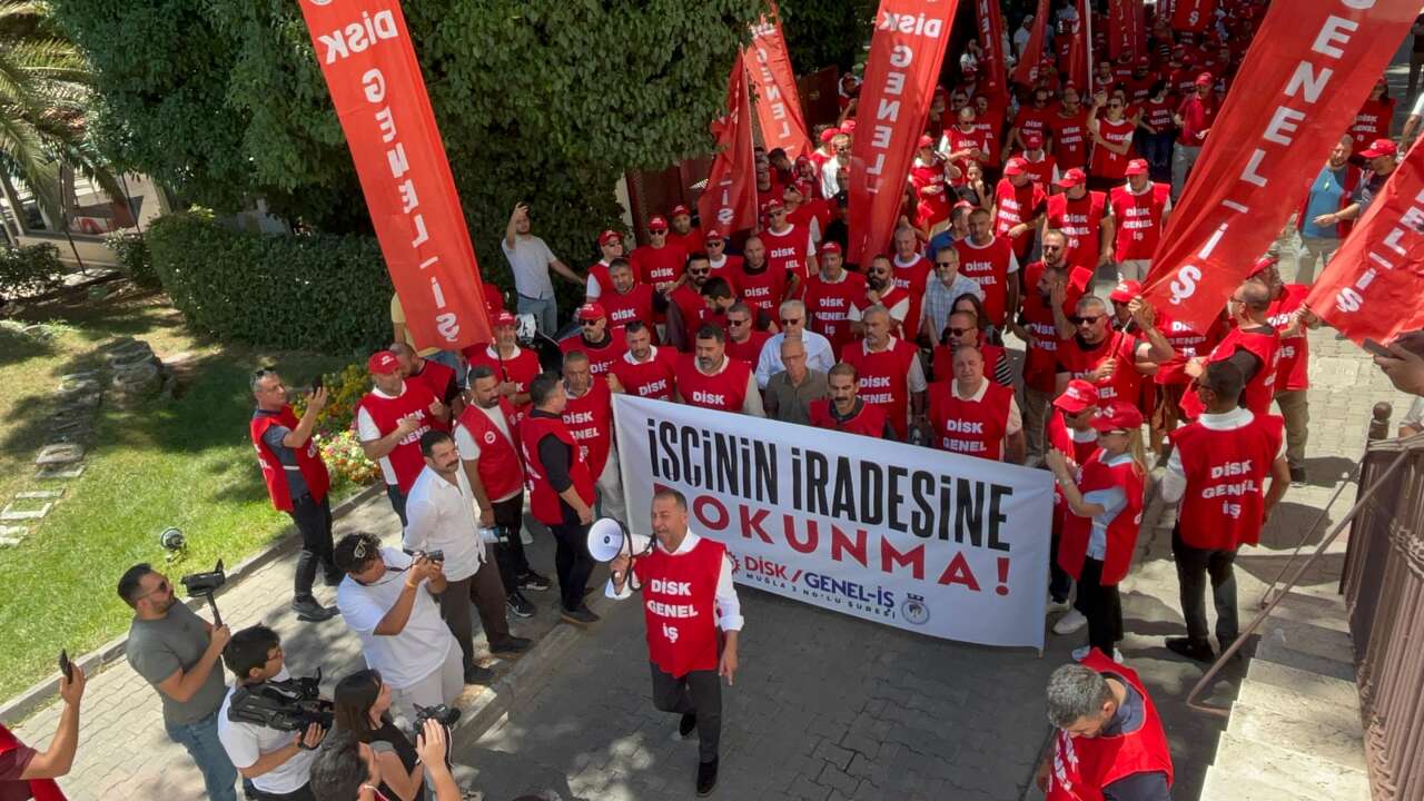 Muğla Büyükşehir Belediyesi’nde Sendikal Gerilim: Genel-İş Üyeleri Yürüdü, Oturma Eylemi Başlattı 8